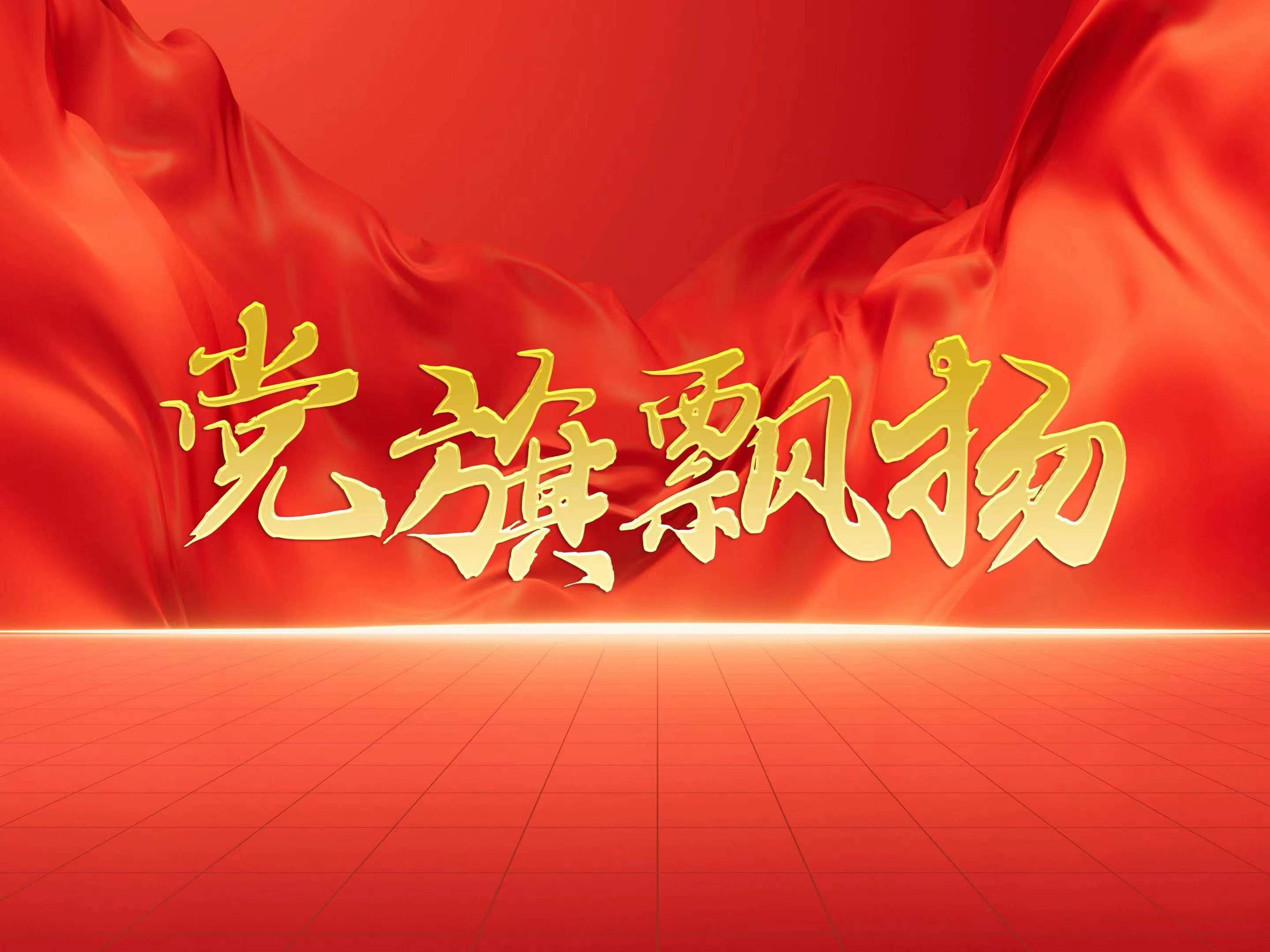 黨旗飄揚(yáng)